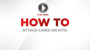 How to attach lines to CrazyFly kite