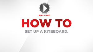 How to set up CrazyFly kiteboard