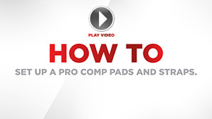 How to set up CrazyFly Pro comp pads and straps